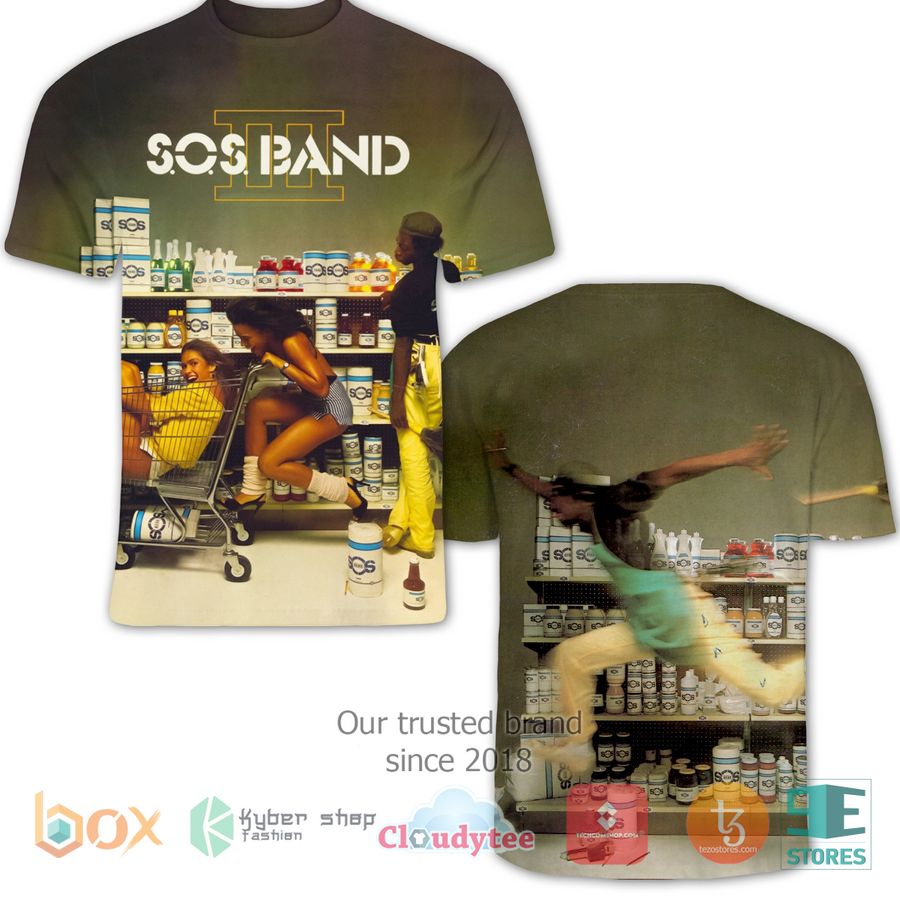 sos band iii album 3d t shirt 1 20705