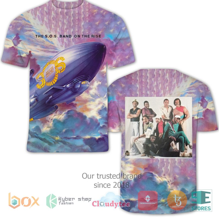 sos band on the rise album 3d t shirt 1 43449