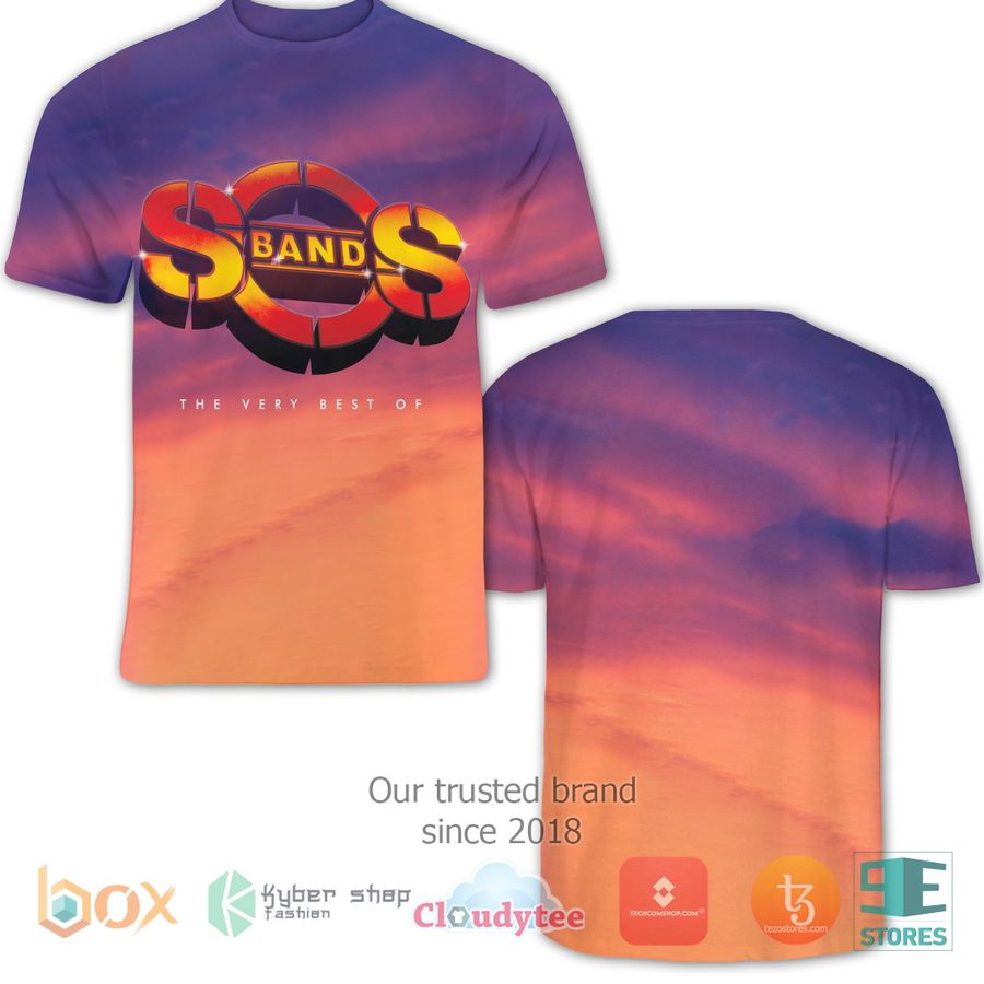 sos band the very best album 3d t shirt 1 72008
