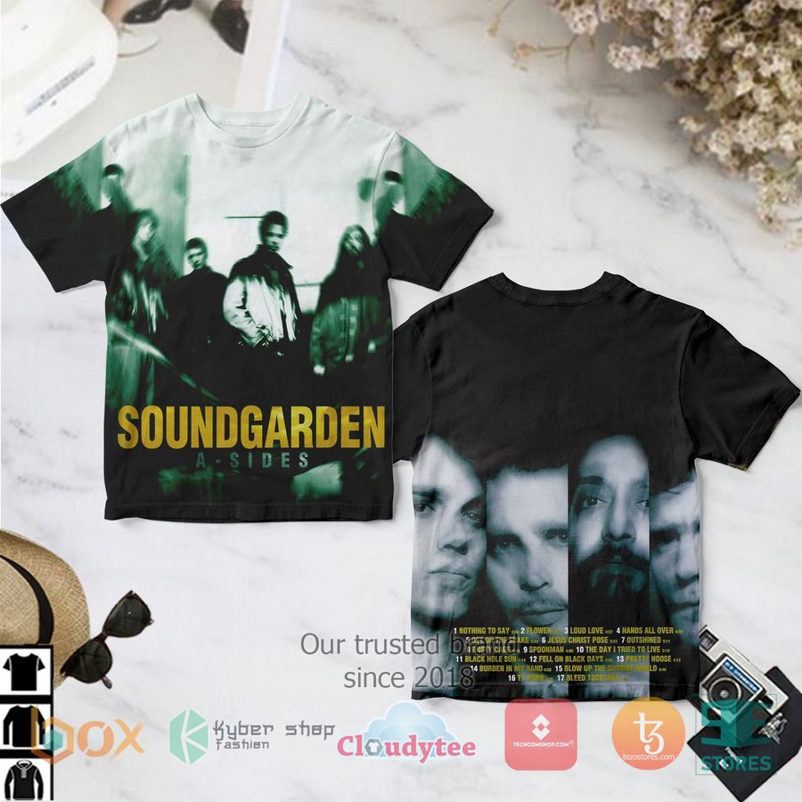 soundgarden a sides album 3d t shirt 1 89221