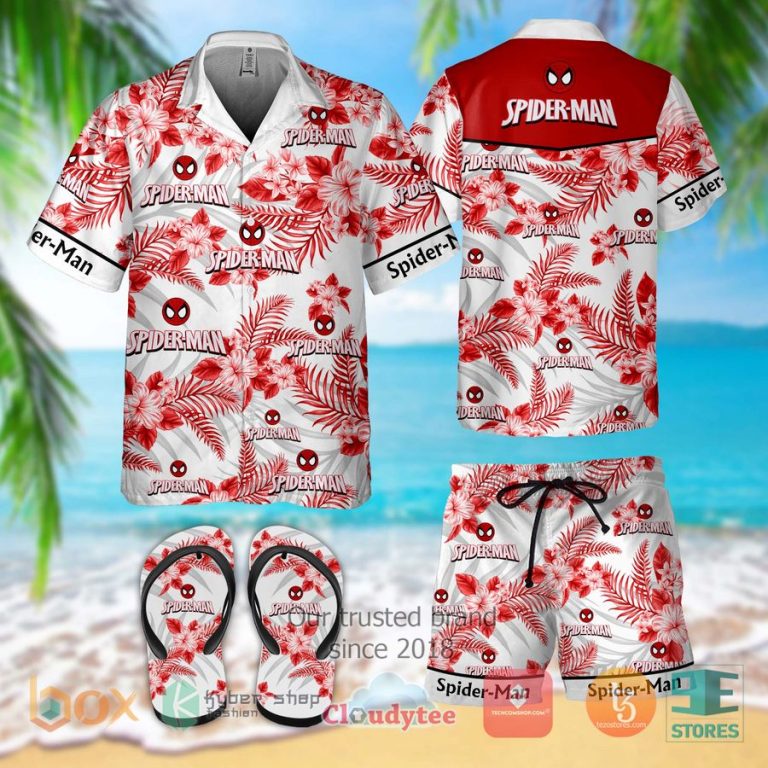 spider man peter parker hawaiian shirt shorts 1 20326