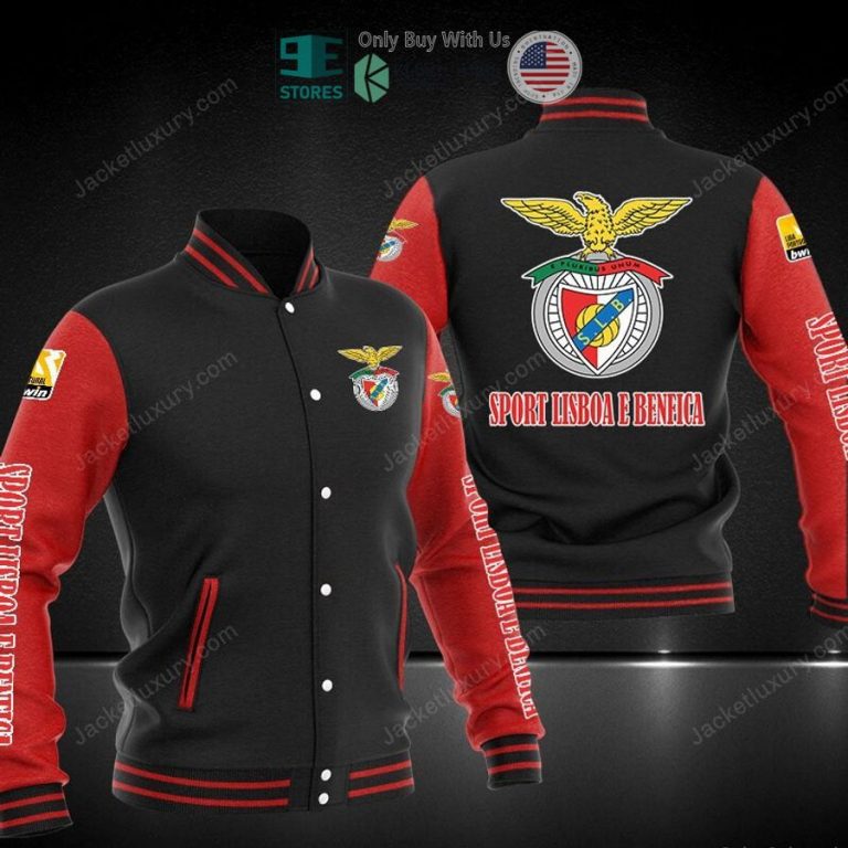 sport lisboa e benfica baseball jacket 3 9744