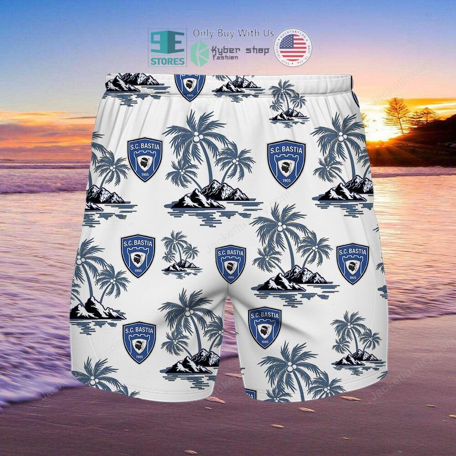 sporting club di bastia hawaiian shirt shorts 2 57936