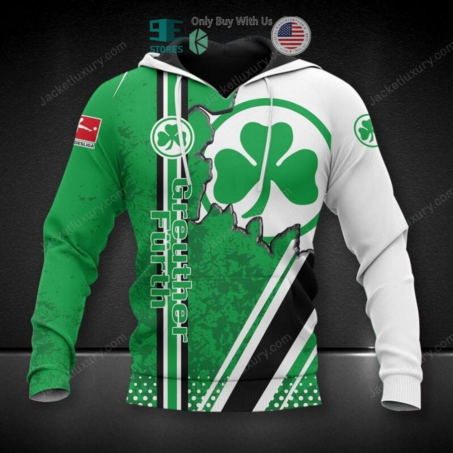 spvgg greuther furth white green 3d shirt hoodie 1 7548