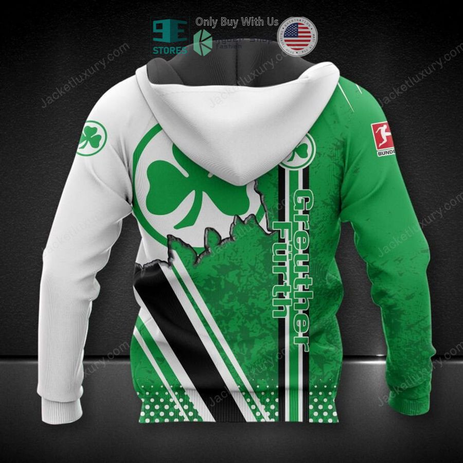 spvgg greuther furth white green 3d shirt hoodie 2 83340