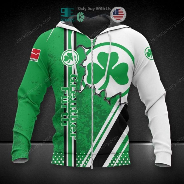 spvgg greuther furth white green 3d shirt hoodie 3 85596