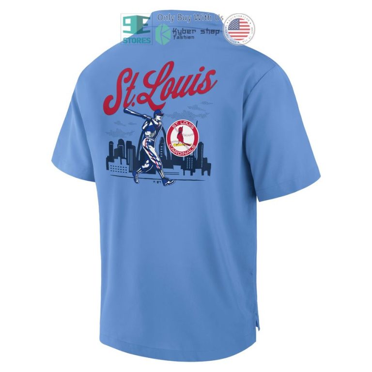 st louis cardinals fanatics branded proven winner camp light blue hawaiian shirt 3 57199