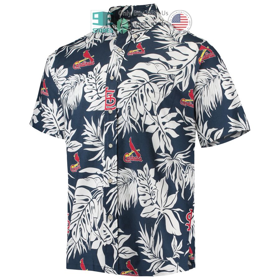st louis cardinals reyn spooner aloha navy hawaiian shirt 2 67414