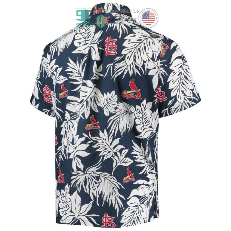 st louis cardinals reyn spooner aloha navy hawaiian shirt 3 43037