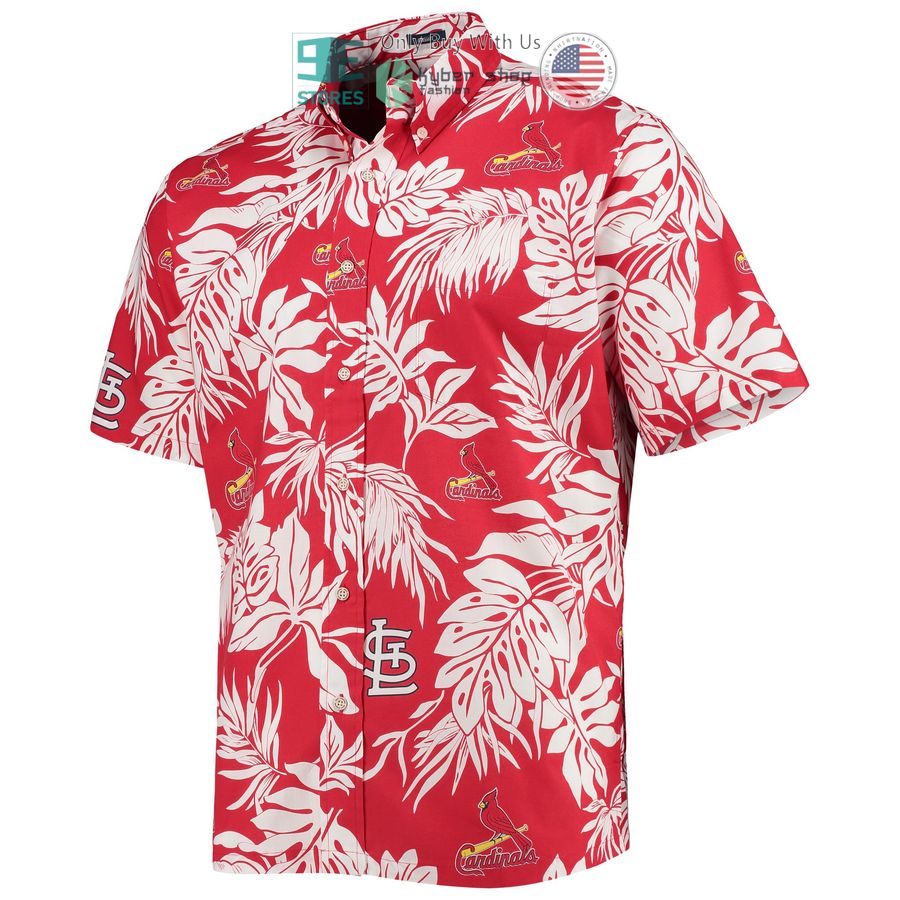 st louis cardinals reyn spooner aloha red hawaiian shirt 2 17887