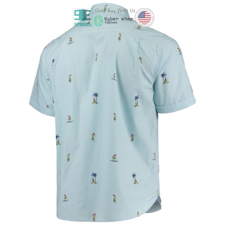 st louis cardinals tommy bahama hula all day light blue hawaiian shirt 3 25635