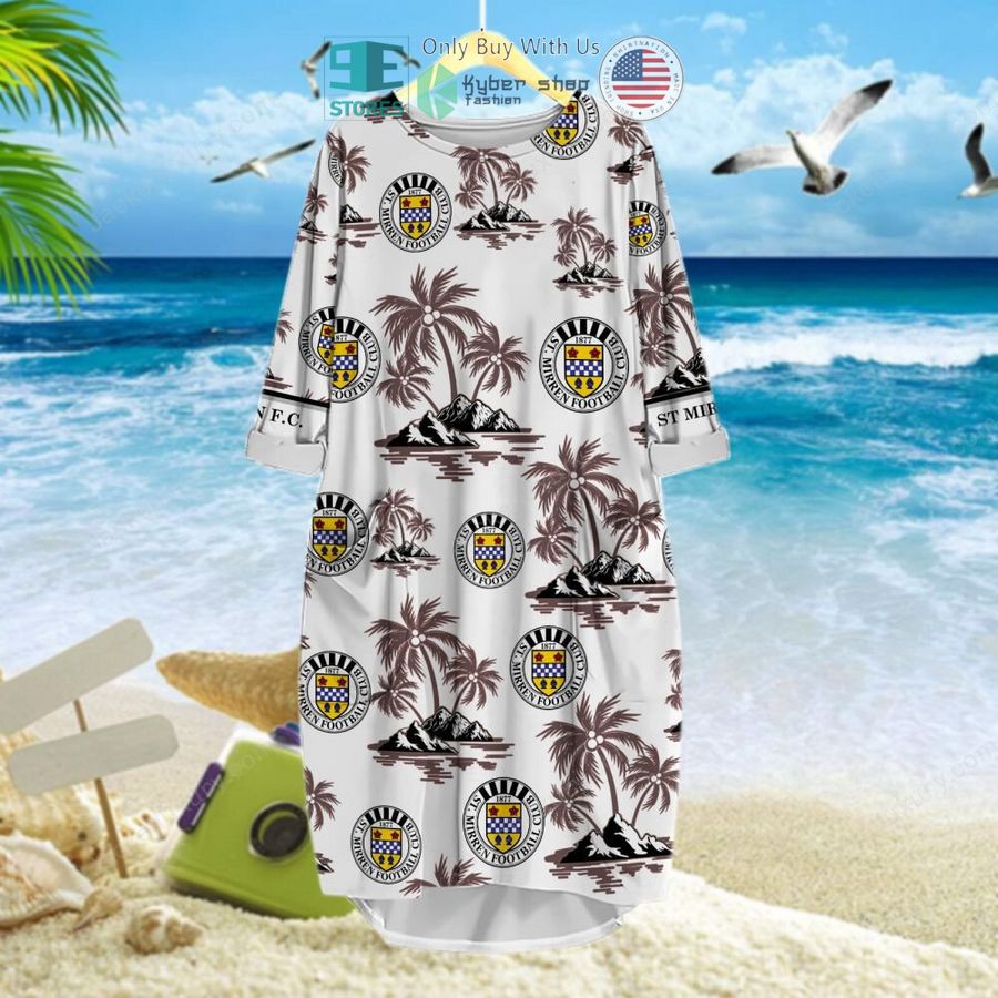 st mirren football club hawaii shirt shorts 9 8959