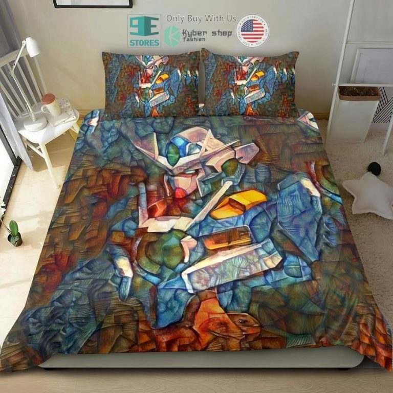 stained gundam bedding set 1 3097