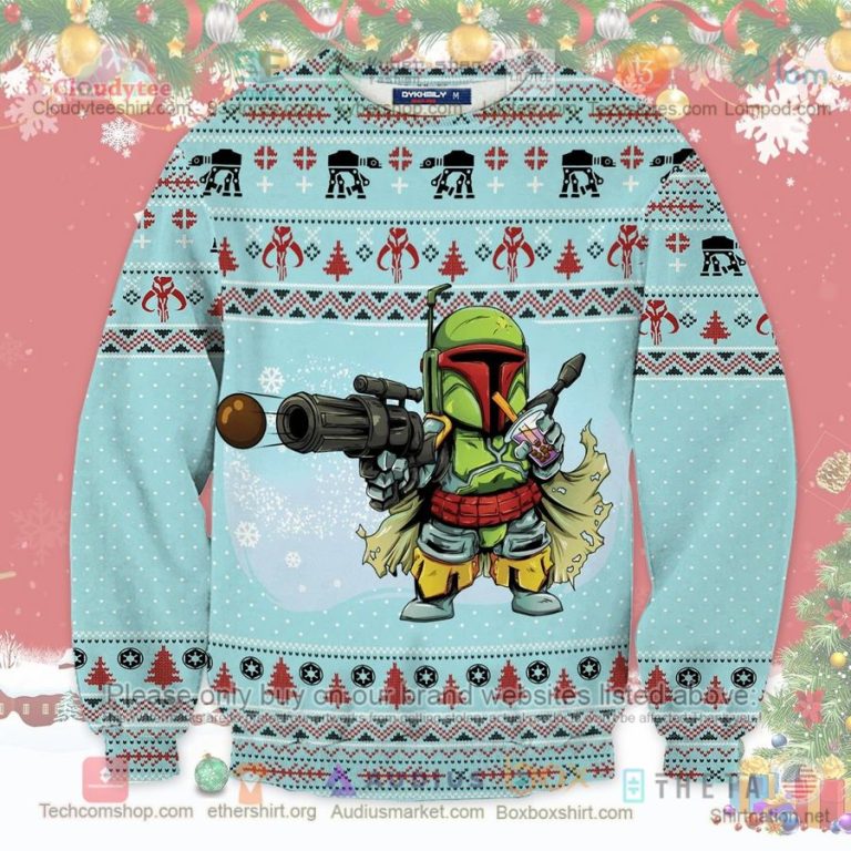 star wars boba fett milk tea sweatshirt sweater 1 71883