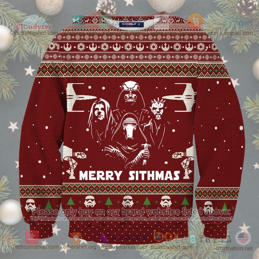 star wars merry sithmas sweatshirt sweater 1 34857
