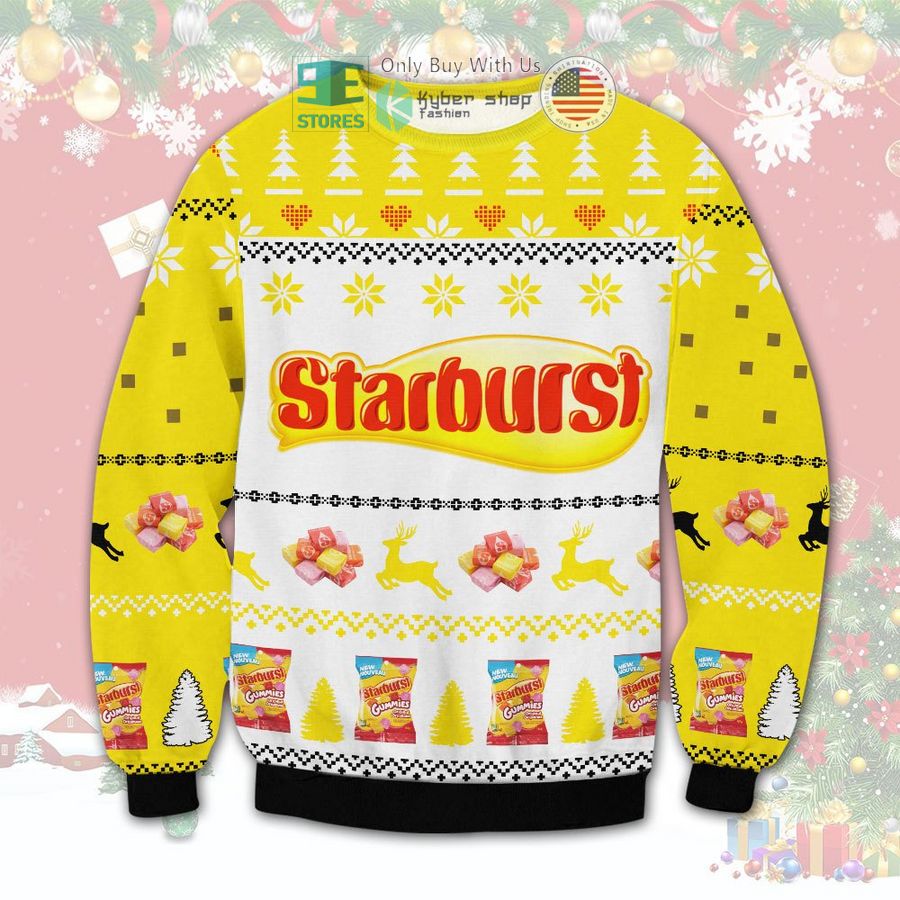 starburst christmas sweatshirt sweater 1 6286