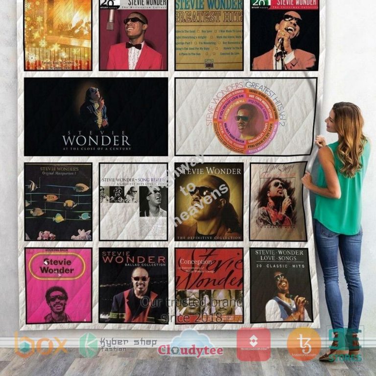 stevie wonder at the close of a century album quilt 1 86381