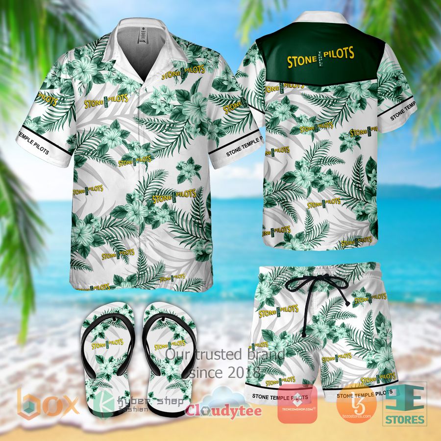 stone temple pilots band hawaiian shirt shorts 1 71375