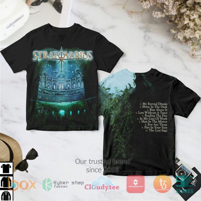 stratovarius band eternal album 3d t shirt 1 35379