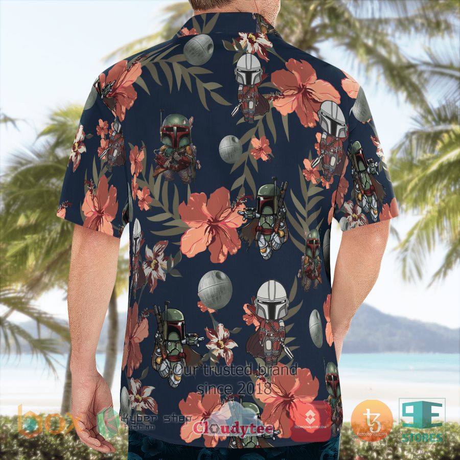 stroomper star wars hibiscus hawaiian shirt shorts 2 82589