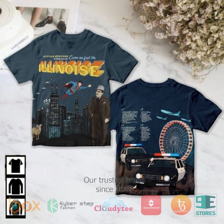 sufjan steven illinois album 3d t shirt 1 84545