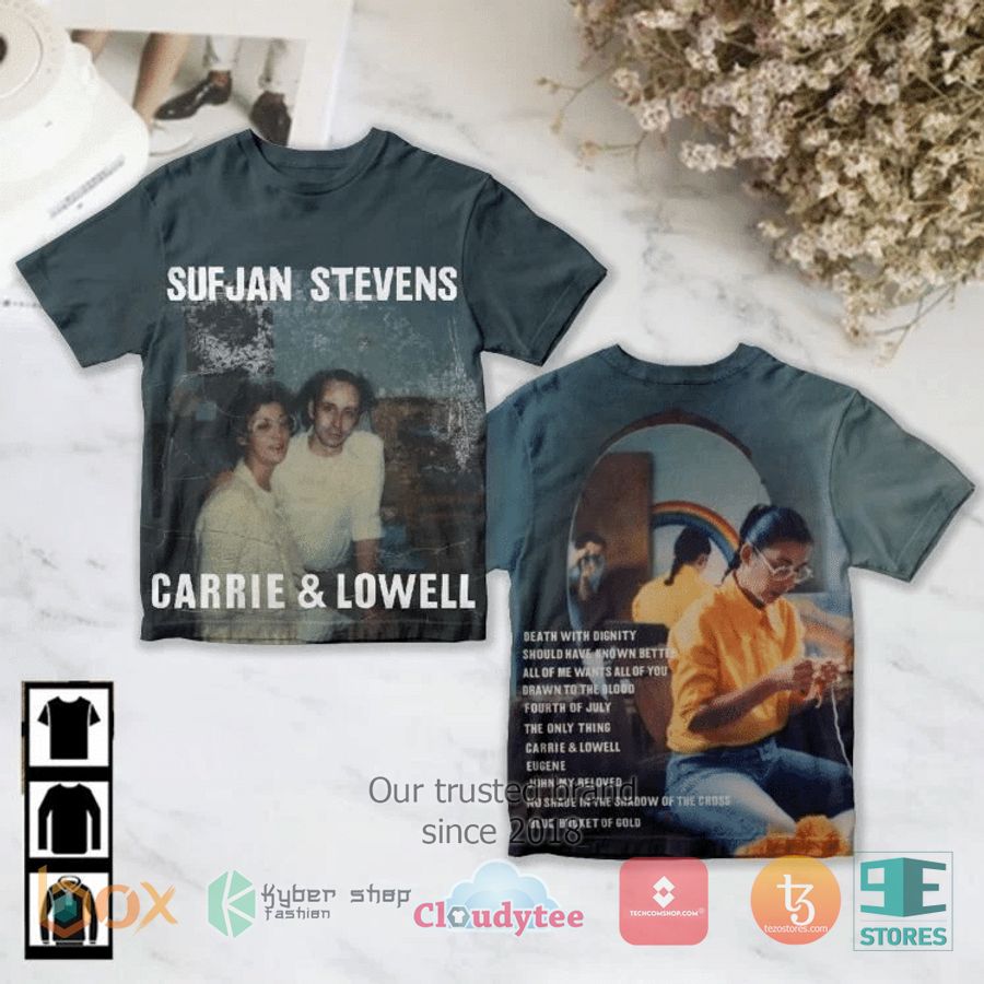 sufjan stevens carrie lowell album 3d t shirt 1 89861