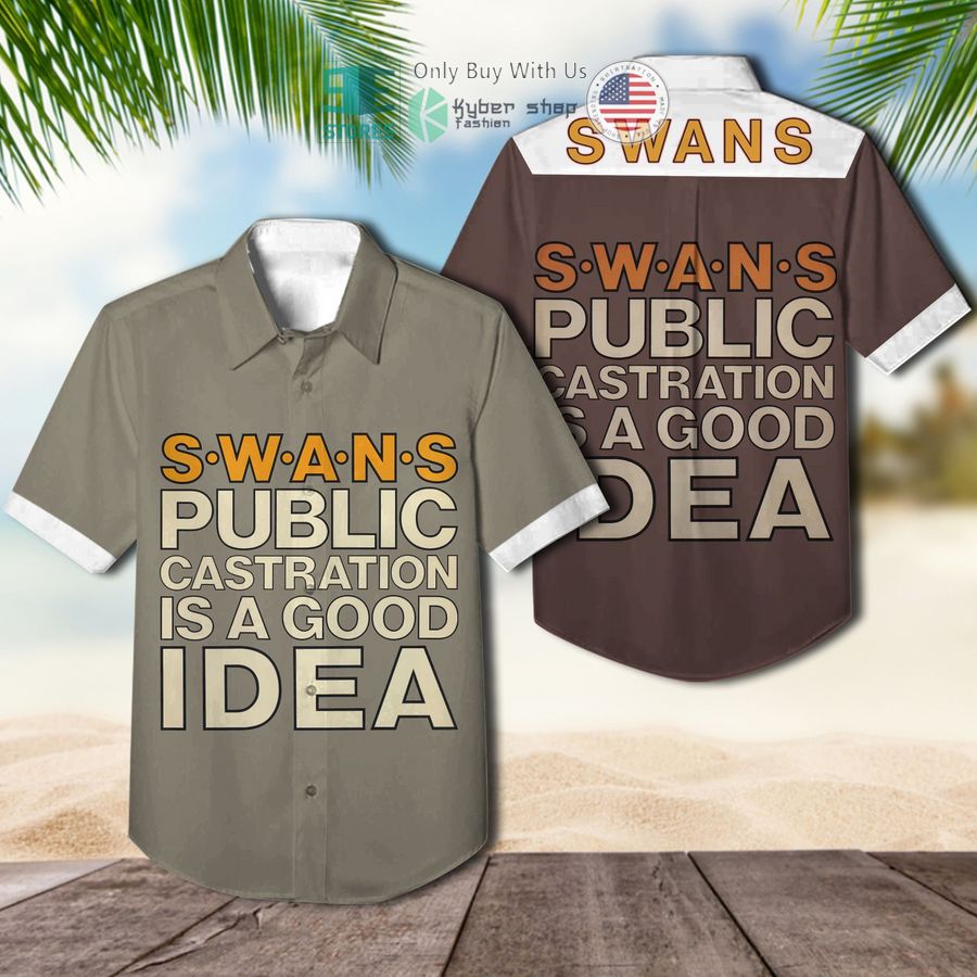 swans band good idea album hawaiian shirt 1 49931