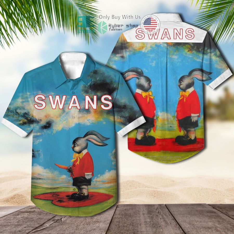 swans band light album hawaiian shirt 1 79284