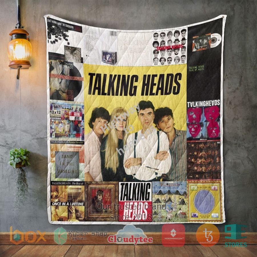 talking heads band covers quilt 1 32347
