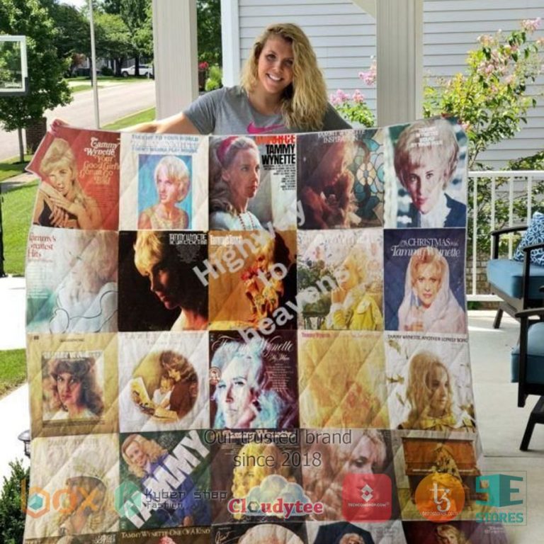 tammy wynette album covers quilt 1 5727