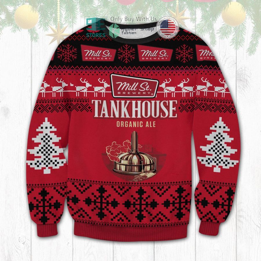 tankhouse organic ale christmas sweatshirt sweater 1 90179
