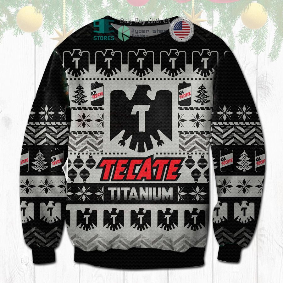 tecate titanium christmas sweatshirt sweater 1 65040
