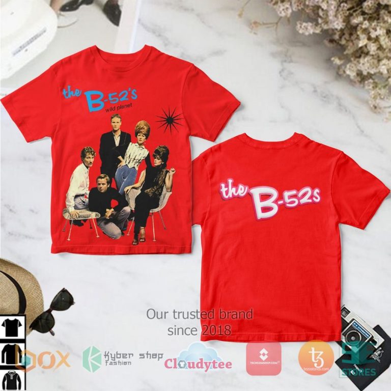 the b 52s album 3d t shirt 1 62960