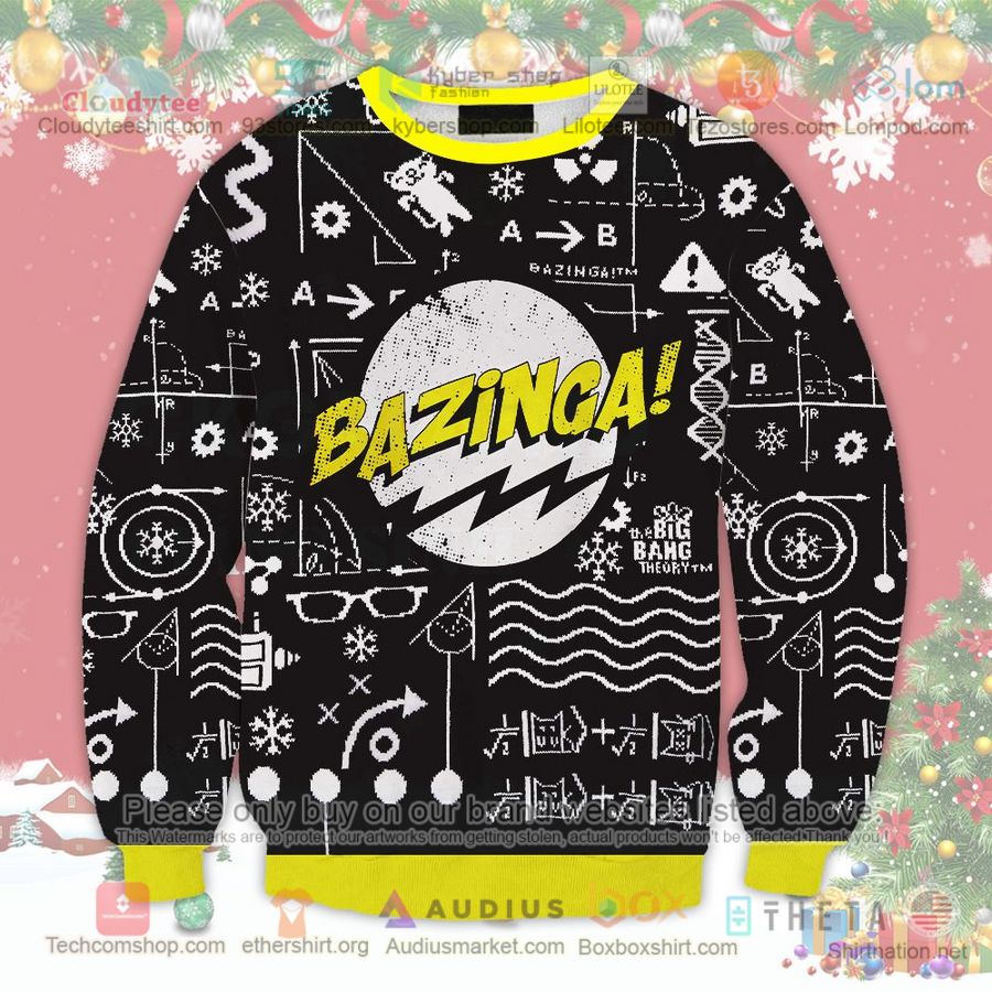 the big bang theory bazinga sweatshirt sweater 1 68802