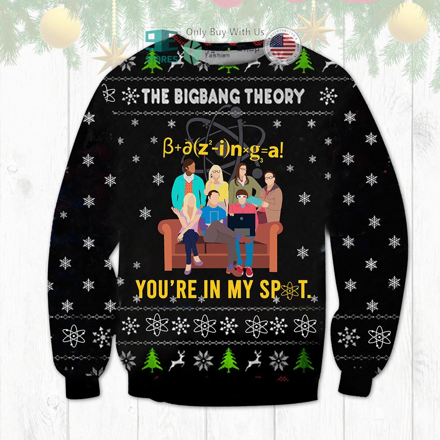 the big bang theory youre in my spot sweatshirt sweater 1 39578