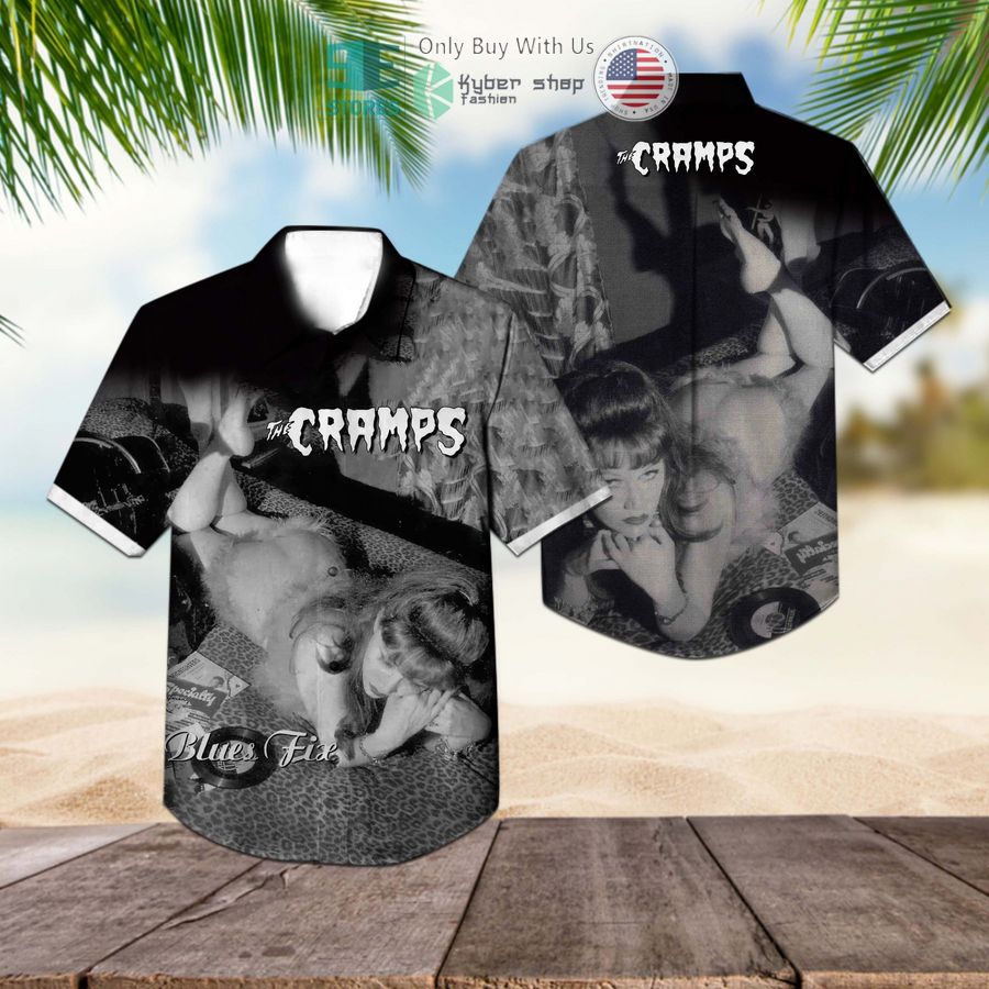 the cramps band blues fix album hawaiian shirt 1 57400