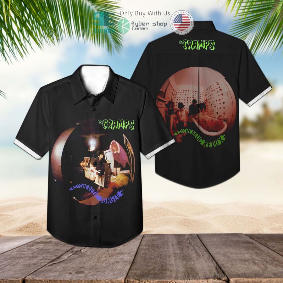 the cramps band psychedelic jungle album hawaiian shirt 1 77375
