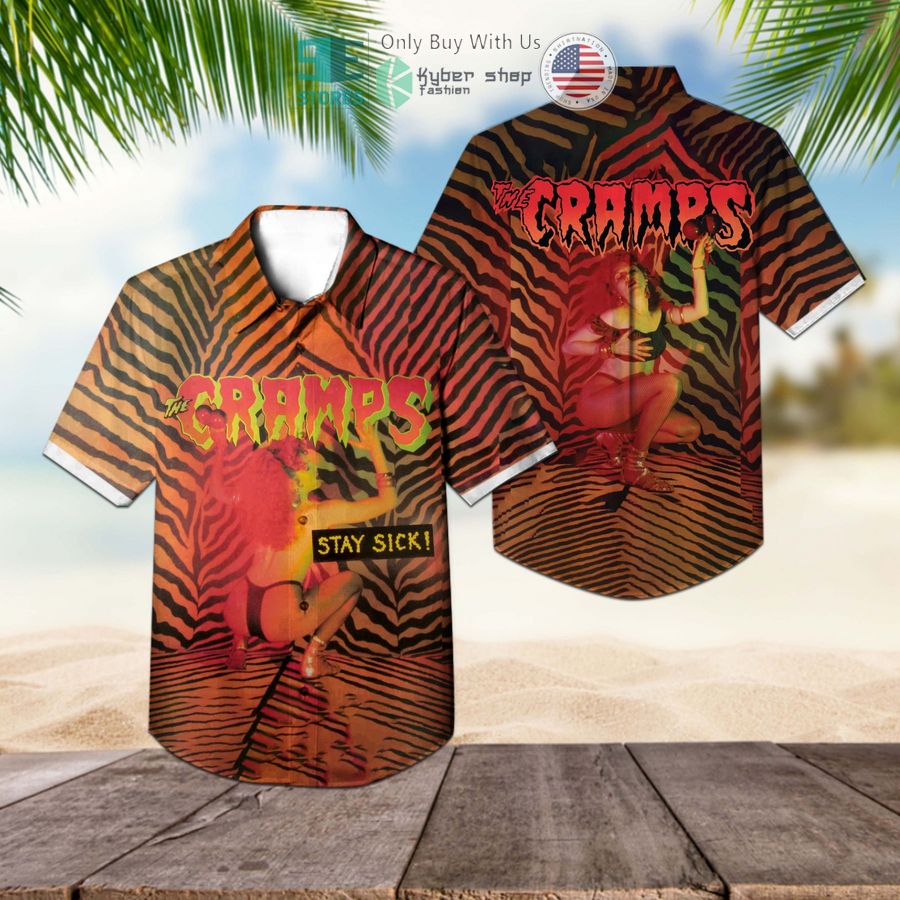 the cramps band stay sick album hawaiian shirt 1 28068