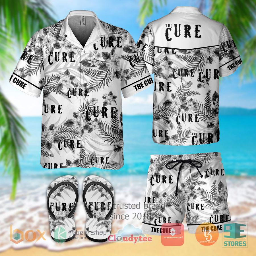 the cure band hawaiian shirt shorts 1 47760