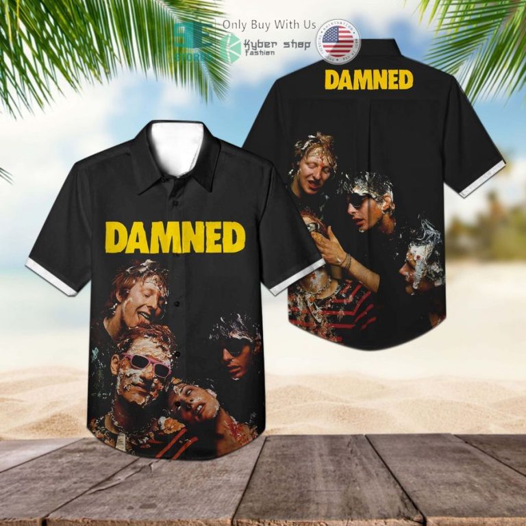 the damned band damned damned damned album hawaiian shirt 1 45720