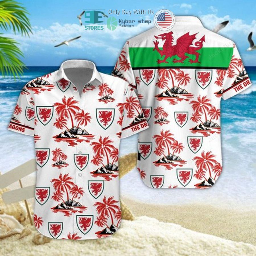 the dragons wales national football team hawaiian shirt shorts 1 32358