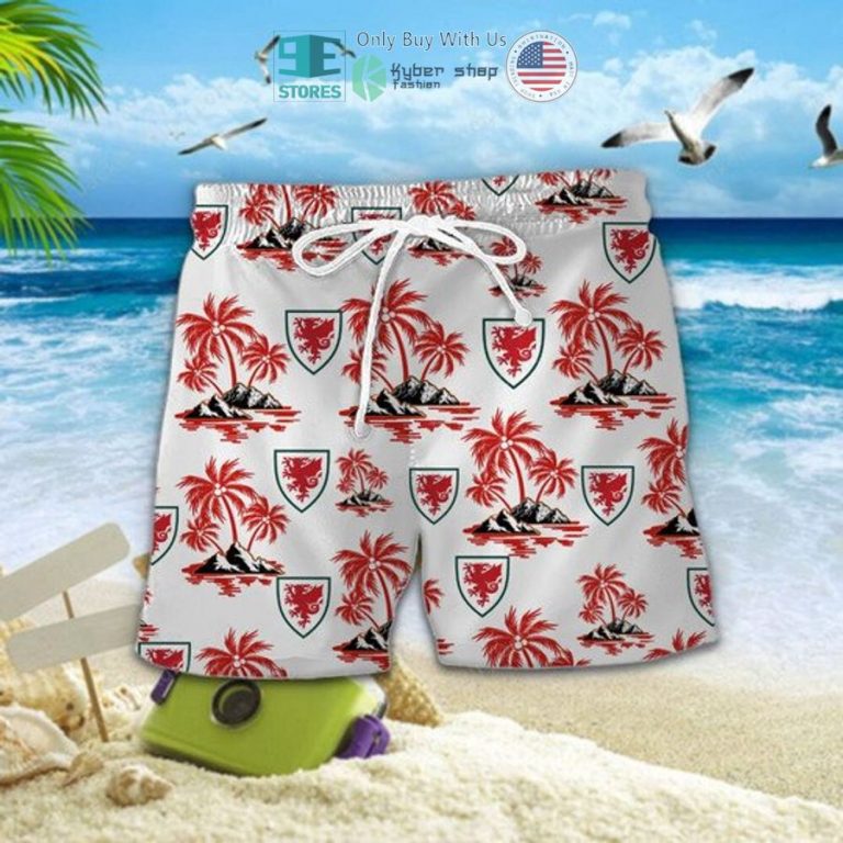 the dragons wales national football team hawaiian shirt shorts 2 91664