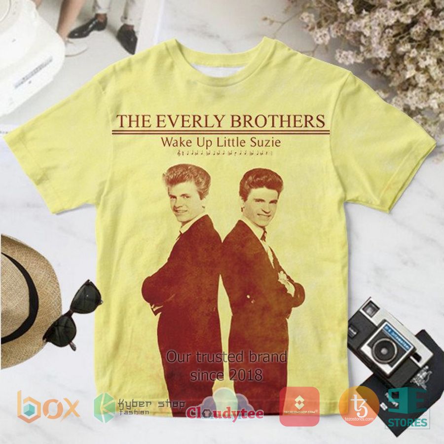 the everly brothers wake up little susie album 3d t shirt 1 49525
