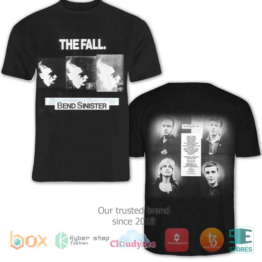 the fall band bend sinister album 3d t shirt 1 18096