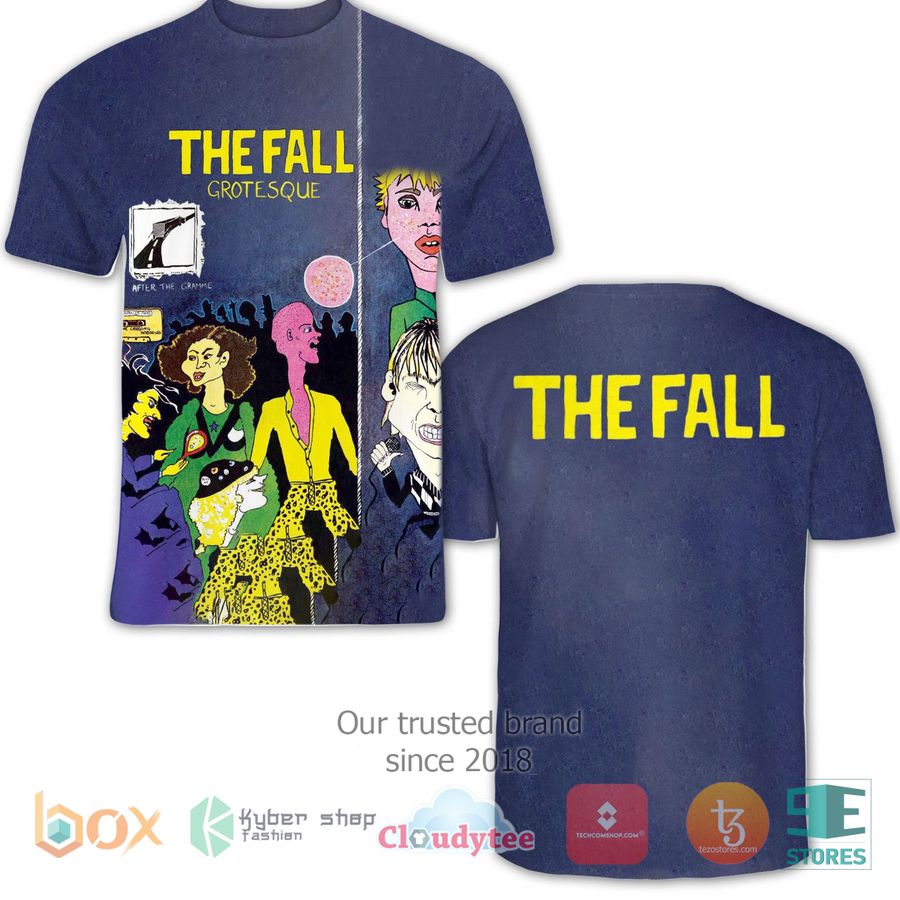 the fall band grotesque album 3d t shirt 1 69826