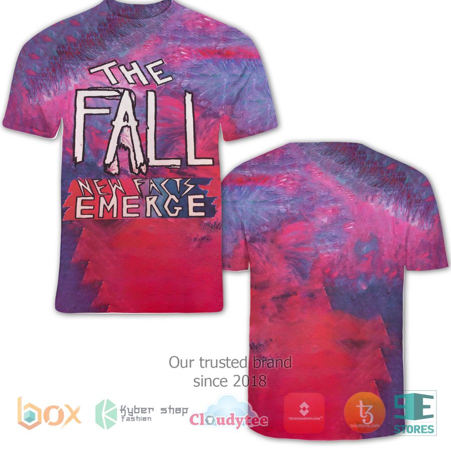 the fall band new facts emerge album 3d t shirt 1 60460