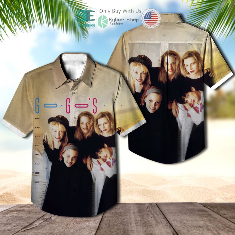 the go gos band greatest album hawaiian shirt 1 60584