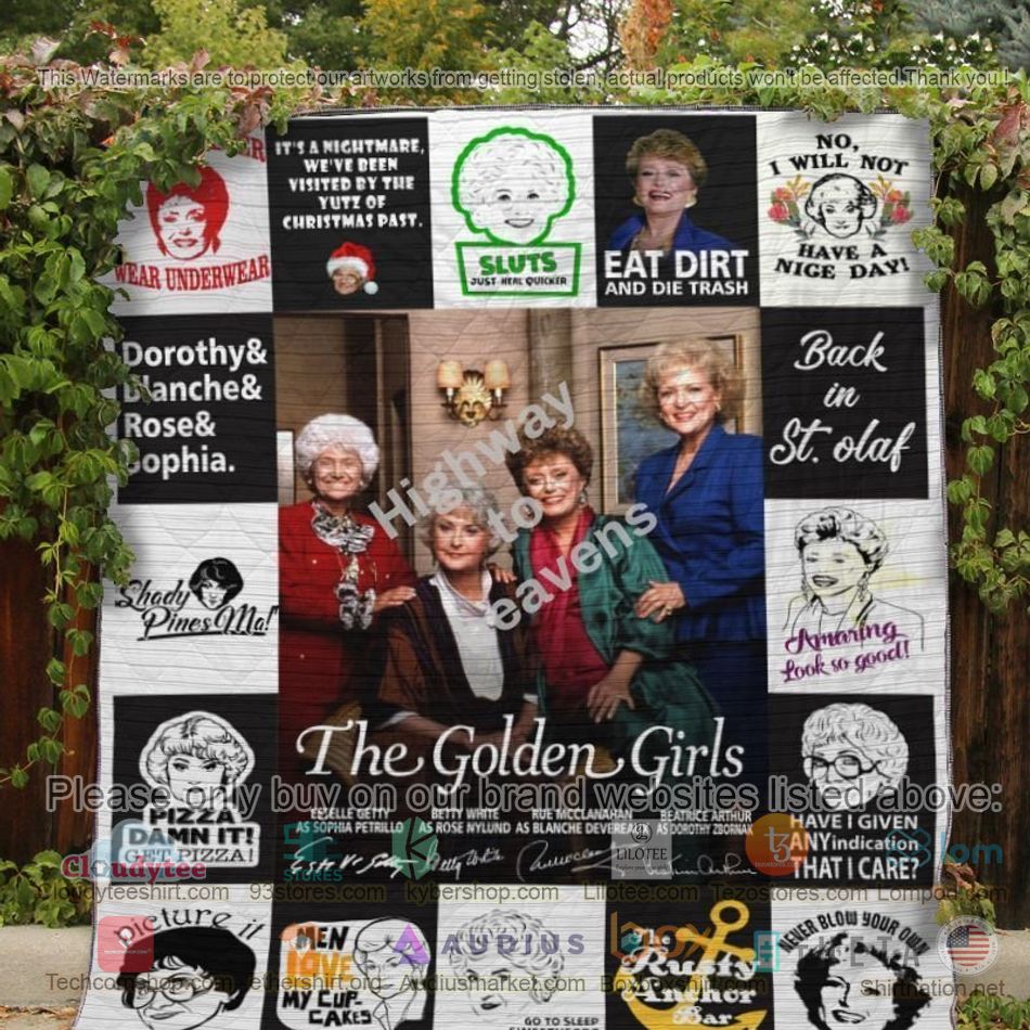 the golden girls signature quilt 1 35156