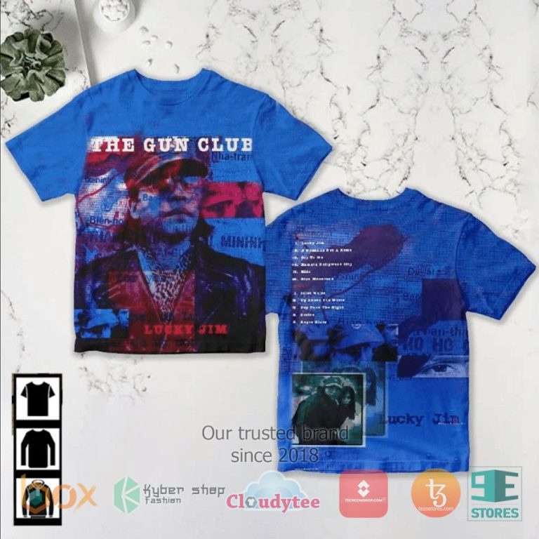 the gun club lucky jim album 3d t shirt 1 70911