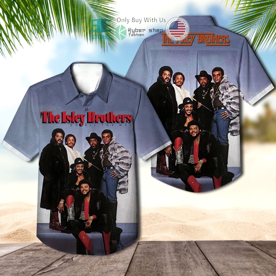 the isley brothers go all the way album hawaiian shirt 1 600